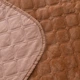 Покривало ТЕП Velour (Велюр) 180х240 Кофейне Ромб круглий - зображення 4