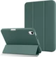 Силиконовый чехол обложка + Pencil Direct Charge + Pencil Holder BBM1 для iPad mini 6 8.3" 2021/mini 7 8.3" 2024 Темно-зеленый - изображение 1