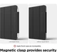 Магнитный чехол-книжка с фиксатором BBM1 Magnetic Case для iPad mini 6 8.3" 2021/mini 7 8.3" 2024 Черный - изображение 3