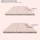 Магнитный чехол-книжка с фиксатором BBM1 Magnetic Case для iPad mini 6 8.3" 2021/mini 7 8.3" 2024 Розовый - изображение 8