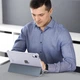 Чехол обложка BBM1 Leather для iPad Mini 6 2021/mini 7 8.3" 2024 Серо-фиолетовый - изображение 10