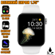 Розумний смарт годинник Smart Watch 100PLUS-PRO 1,75", з голосовим викликом, спортивними режимами, функціями контролю здоров'я White - зображення 1