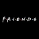 Футболка Fanbolka Друзі Friends S Чорна (54WBKS) - зображення 2