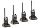 Комплект 4 шт Рация портативная Baofeng UV-5R VHF/UHF 8 Ватт до 10 км + Гарнитура - изображение 1