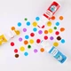 Набор для творчества точечные фломастеры на водной основе Superdots детские маркеры Dot painting 8 цветов по 60 мл - изображение 4