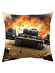 Подушка Мир танков World of Tanks двухсторонняя 40х40 см (p0099) - изображение 2