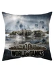 Подушка Мир Танков World of Tanks двухсторонняя 40х40 см (p0098) - изображение 2
