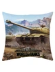 Подушка World of tanks двухсторонняя 40х40 см (p0100) - изображение 1