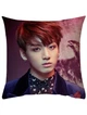 Подушка kpop Bts Чон Чонгук двостороння 40х40 см (p0008) - зображення 1