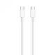 Сетевое зарядное устройство HOCO C94A Type-C, 20W, 3A, QC/PD с Lightning кабелем и быстрой зарядкой white - изображение 6