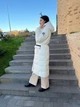 Пуховик зимовий yimosis подовжений M білий - зображення 4