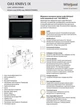 Духова шафа електрична WHIRLPOOL OAS KN8V1 IX - зображення 2
