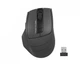 Безпровідна безшумна миша A4Tech FG30S Silent Black/Grey - изображение 1