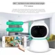 Поворотная WiFi IP камера видеонаблюдения-2 объектива, 2стороння связь, 10xzoom, распознавание лица, ночная съемка 1080P - изображение 3