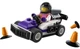 Конструктор LEGO Гонщик на картингу 39 деталей (30589) - зображення 2