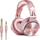 Наушники(с проводом) Oneodio Pro 10 без микрофона rose gold - изображение 1