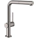 Cмеситель для кухни с выдвижной лейкой HANSGROHE Talis M54 сатин латунь 72808340 - изображение 1