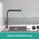Cмеситель для кухни с выдвижной лейкой HANSGROHE Talis M54 сатин латунь 72808340 - изображение 3