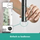 Cмеситель для кухни с выдвижной лейкой HANSGROHE Talis M54 сатин латунь 72800340 - изображение 4