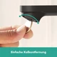Cмеситель для умывальника с высоким изливом HANSGROHE Rebris S CoolStart EcoSmart+ черный латунь с донным клапаном 72590670 - изображение 5