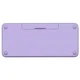 Клавиатура Logitech K380 Multi-Device Bluetooth UA Lavender Lemonade (920-011166) - изображение 4