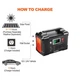 Зарядна станція Flashfish Portable Power Station Е200 200W Solar Generator 151Wh 40800mAh - зображення 3
