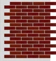 Плитка Цегла AeroBrick на сітці для внутрішніх та зовнішніх стін амк Rmix червоний 1220х1120мм - изображение 1