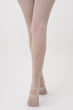 Классические тёплые колготы из вискозы Giulia CASHMERE TOUCH 2 Beige-sand, женские зимние, вискозные - изображение 4
