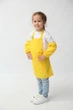 Детский фартук с нарукавниками жёлтого цвета (2-5 лет) - изображение 3