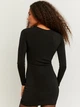 Платье-футболка короткое женское Tally Weijl SDRPEGROCOL-HH S Черное (7612959789887) - изображение 2