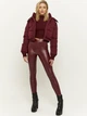 Леггинсы из искусственной кожи женские Tally Weijl SLEPECOAT-44 38 Красные (7612959797677) - изображение 3