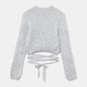 Свитер вязаный женский Tally Weijl SPUACKIN-HI XS Серый (7612959854417) - изображение 6