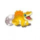 Растущая игрушка #Sbabam Dino Eggs Winter - Зимние динозавры в ассорт. (T059-2019) - изображение 2