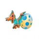 Растущая игрушка #Sbabam Dino Eggs Winter - Зимние динозавры в ассорт. (T059-2019) - изображение 3