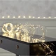 LED гирлянда "Конский хвост" 20 нитей | 3 метра | Белый-теплый - изображение 10