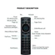 Аеропульт G20S Pro BT 2,4G + Bluetooth Air Mouse Гироскоп Повітряна мишка Wireless Android TV BOX - зображення 6