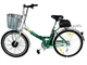Электровелосипед складной VELOMOTOR Twist 24" колесо 350Вт (36В 10Ач в сумке) литий-ионный аккумулятор - изображение 2