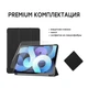 Чохол AIRON Premium для iPad Air 4/5th Gen 10.9" 2020/2022 із захисною плівкою і серветкою Black - зображення 7