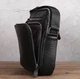 Шкіряна чоловіча сумка-барсетка через плече чорна Tiding Bag A25-1278C - зображення 7