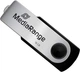 Флеш пам'ять USB MediaRange 16GB USB 2.0 Black/Silver (MR910) - зображення 1