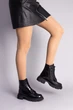 Женские зимние ботинки ShoesBand Черные натуральные кожаные внутри полушерсть 36 (23 см) (S55511-1з) - изображение 1