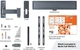 Настенное крепление для телевизора Vogels TVM 1623 Black (1816230) - изображение 5