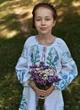 Сукня на дівчинку Vyshyvanka Птаха 116 біла 4346 - изображение 2