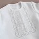 Полный теплый набор для крещения мальчика с крыжмой 56 см белый KD22KR7-ImennaVekrut-18 Ladan - изображение 6