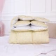 Ковдра пухова KARMEN №1854 "Bio-Beige" 90% сірий Bio пух тик 110*140 - зображення 14