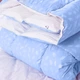 Одеяло пуховое MirSon №1861 Bio-Blue 50% пух Зима+ 140x205 (2200003014846) - изображение 3