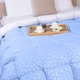 Одеяло пуховое MirSon №1861 Bio-Blue 50% пух Зима+ 140x205 (2200003014846) - изображение 8