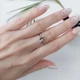 Кольцо женское с узелком DeKolie MM0039 серебристое - изображение 3