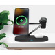 Зарядка Qi 3in1 магнитная беспроводная JYD-WC126 5-15W Док-станция iPhone/iWatch/Airpods черный - изображение 2