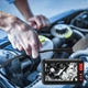 Эндоскоп автомобильный для авто сто с камерой монитором и светодиодной led подсветкой Inskam F200 8мм 2 метра автомобильные эндоскопы для ремонта автомобиля - изображение 2